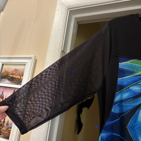 Parisline Layered Colorful Long Sleeve Dress S NWOT - Picture 7 of 11